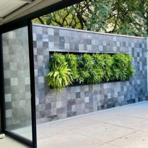 Pedra Hitam Lisa 20x20 cm