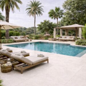 Mármore Travertino Suez 120x120cm