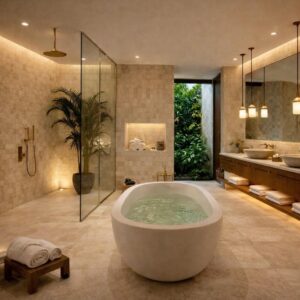 Mármore Travertino Anticato Light 10x10cm